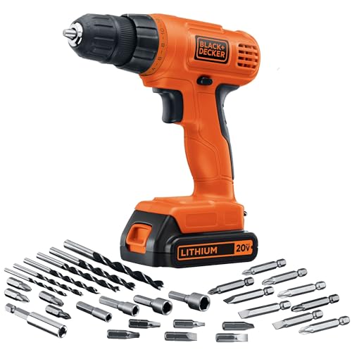 BLACK+DECKER 20-Volt MAX Lithium-Ion Drill / Driver Kit