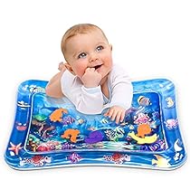 Infinno Inflatable Tummy Time Mat Premium Baby Water Play Mat for Infants and Toddlers Baby Toys for 3 to 24 Months, Strengthen Your Baby's Muscles, Portable