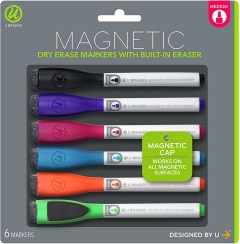 U Brands Low Odor Dry Erase Marker Set